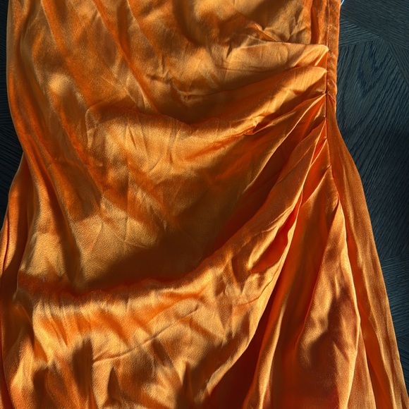 ELLIATT Isabelle Dress in Mango, Size Large, $210 - Picture 10 of 11
